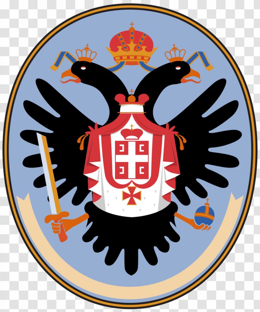 Serbian Vojvodina Voivodeship Of Serbia And Banat Temeschwar Austrian Empire Temeswar - Badge - Flag Transparent PNG