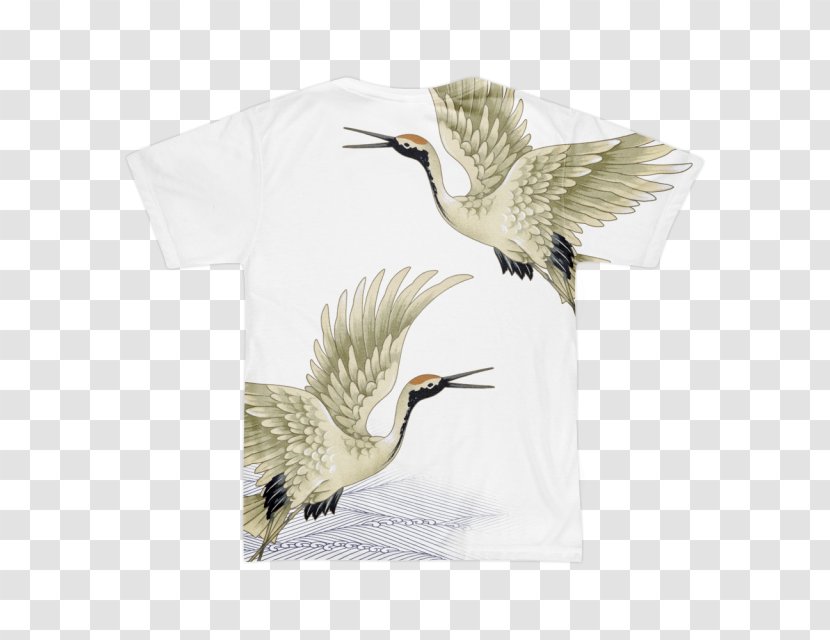 Red-crowned Crane Bird Drawing - Water - White Transparent PNG