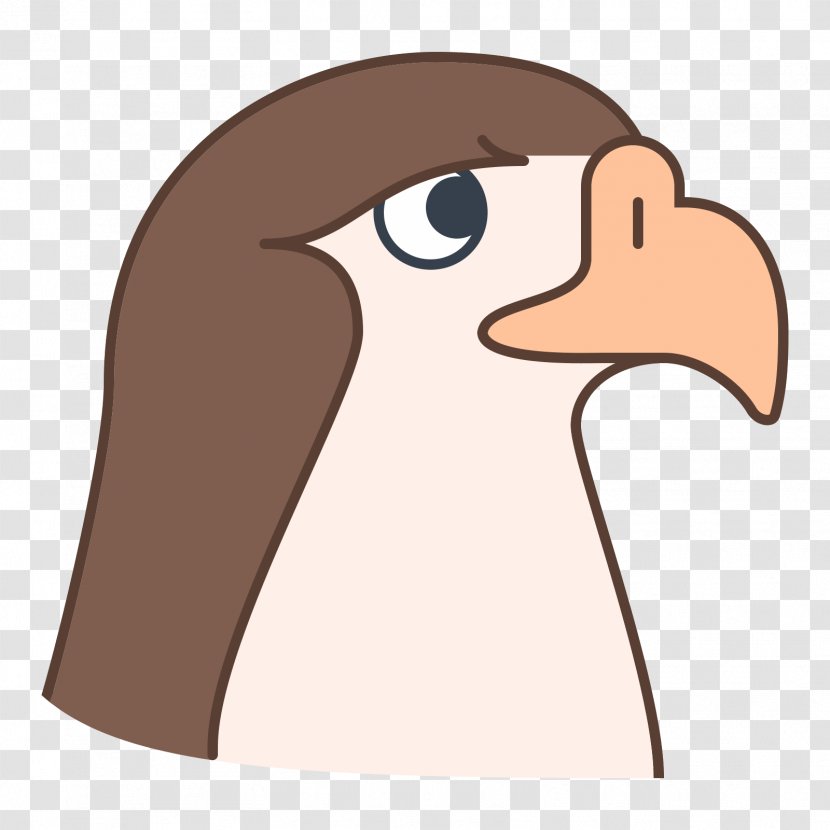 Penguin Goose Cygnini Duck Bird - Head Transparent PNG