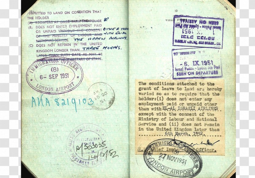 Passport Document Dienstpass Second World War First - Military Transparent PNG