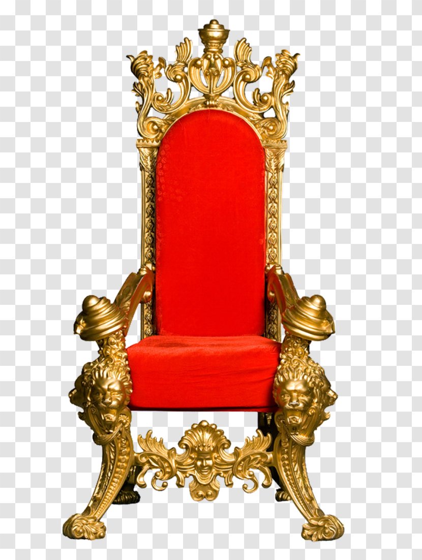 Coronation Chair Throne Monarch Clip Art - King Transparent PNG