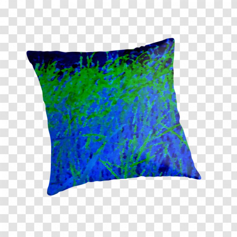 Throw Pillows Cushion Cobalt Blue - Pillow - Grass Skirts Transparent PNG