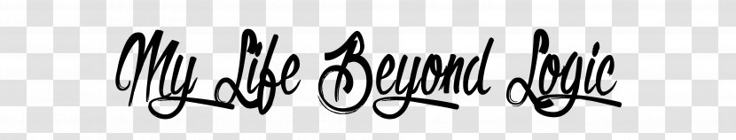 Monochrome Photography Logo Font - Beyond Life Transparent PNG