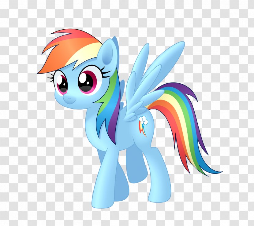 Rainbow Dash Horse Animated Cartoon Hasbro - Rainbowdash Flag Transparent PNG