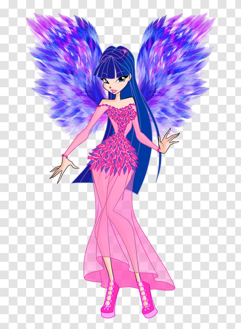 Musa Aisha Bloom Roxy Tecna - Heart - Fairy Transparent PNG