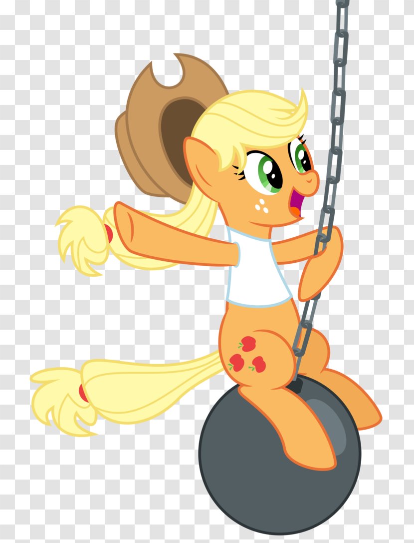 Applejack Pony Pinkie Pie Wrecking Ball Transparent PNG