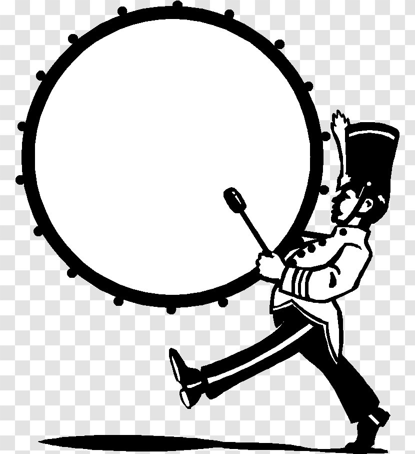 Marching Band Percussion Snare Drum Major Drummer - Frame - Cliparts Transparent PNG