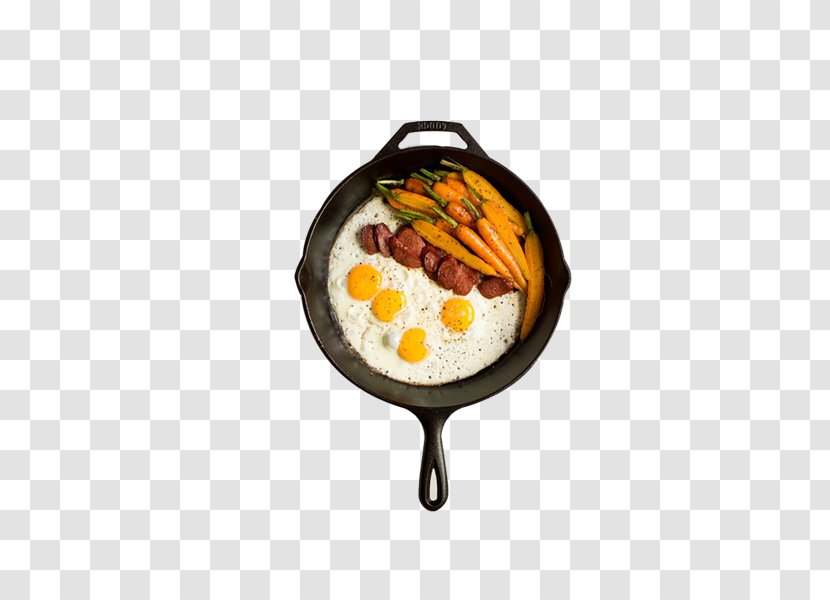 Sausage Vegetarian Cuisine Breakfast Fried Egg Carrot - Bowl Transparent PNG