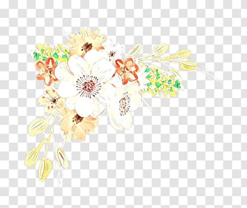 Watercolor Floral Background - Painting - Wildflower Plant Transparent PNG