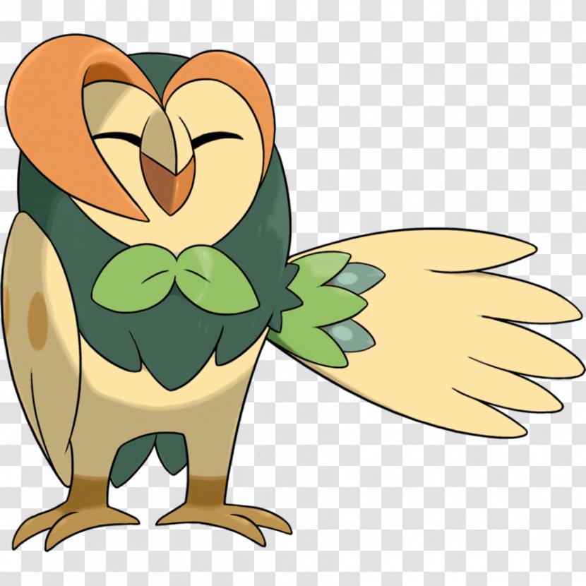 Pokémon Sun And Moon Ultra Ash Ketchum Rowlet - Pok%c3%a9mon - Shiny Hair Transparent PNG