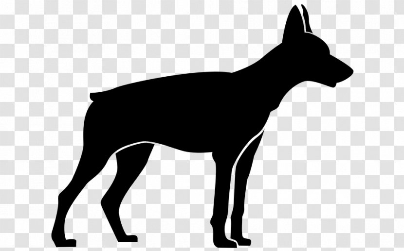 Dog Logo - Dobermann - Great Dane Transparent PNG