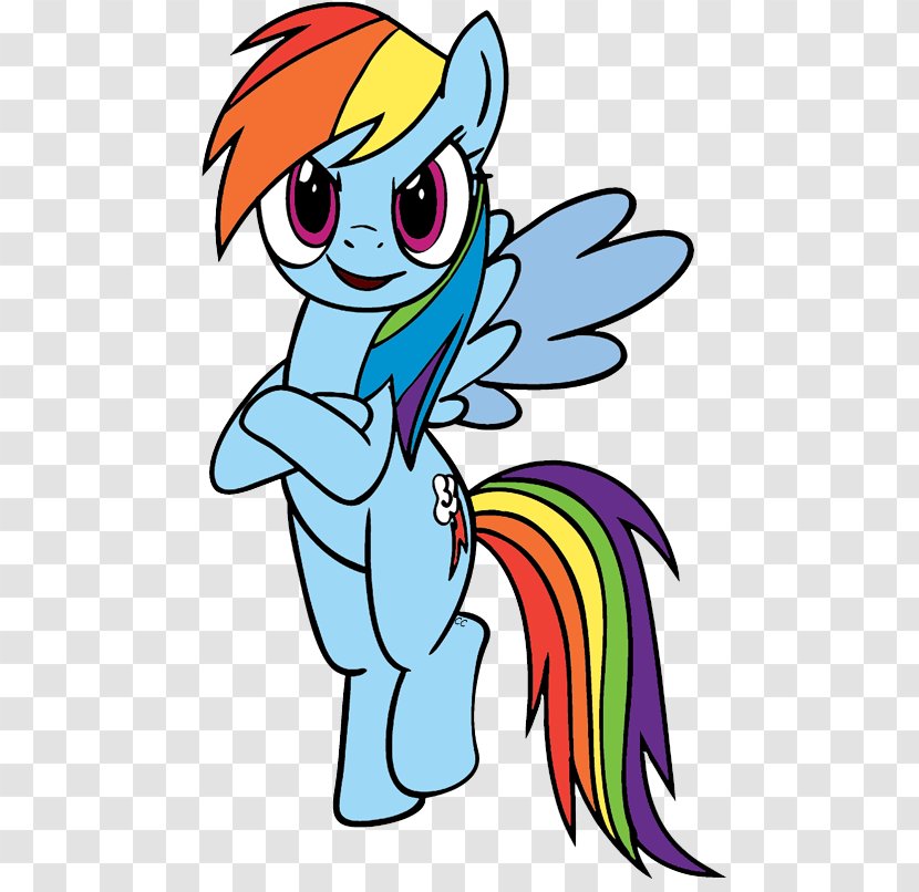 Clip Art Rainbow Dash Twilight Sparkle Pinkie Pie Applejack - Wing - My Little Pony Transparent PNG