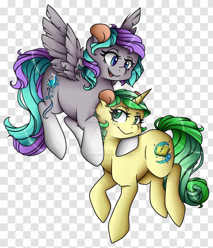 Pony Horse Legendary Creature Cartoon - Heart Transparent PNG