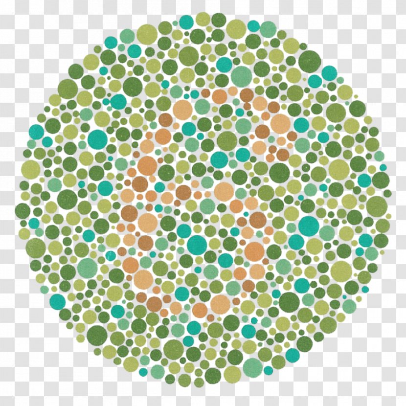 Color Blindness Ishihara Test Vision Visual Perception Impairment - Eye Transparent PNG
