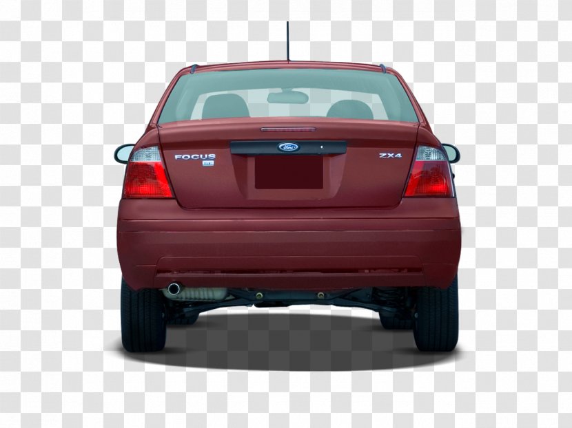 2007 Ford Focus Sedan Compact Car - Full Size Transparent PNG