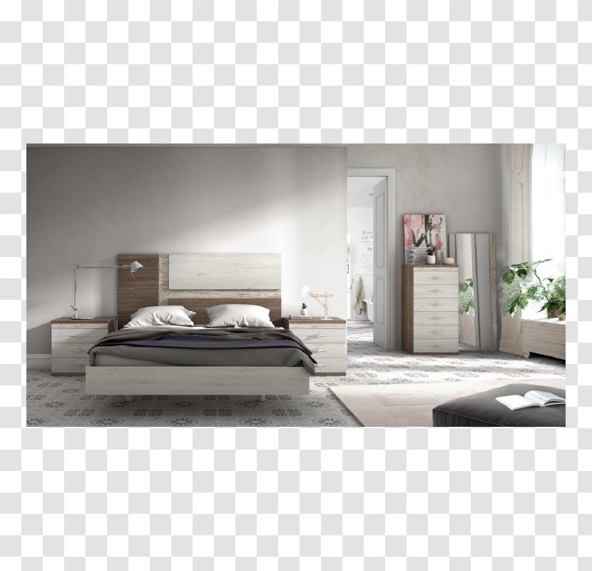 Bed Frame Bedside Tables Bedroom Headboard - Sheets - Table Transparent PNG