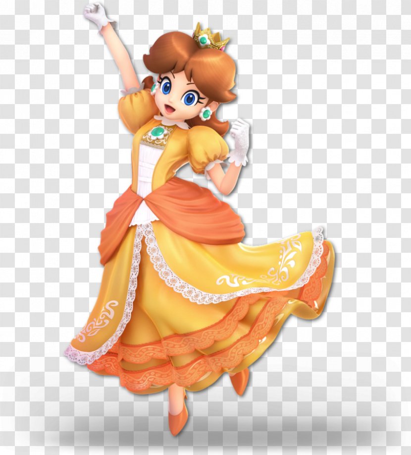 Super Smash Bros.™ Ultimate Princess Daisy Mario Bros. Peach Brawl - Amiibo - Bros Transparent PNG