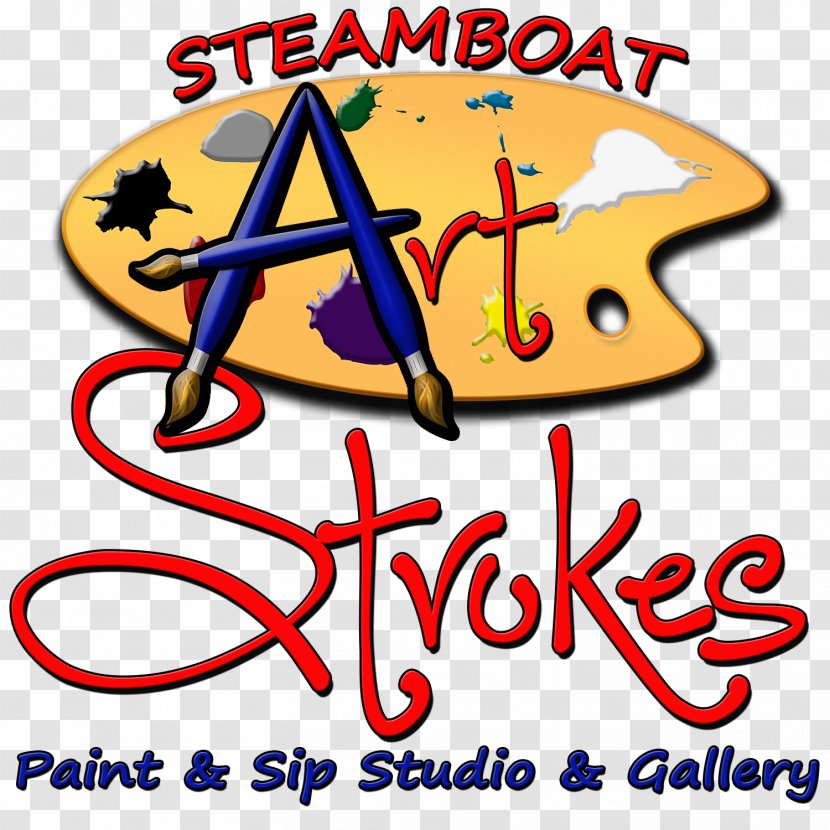 Steamboat Art Strokes Studio Private Graphic Design Museum - Gold Paint Stroke Transparent PNG