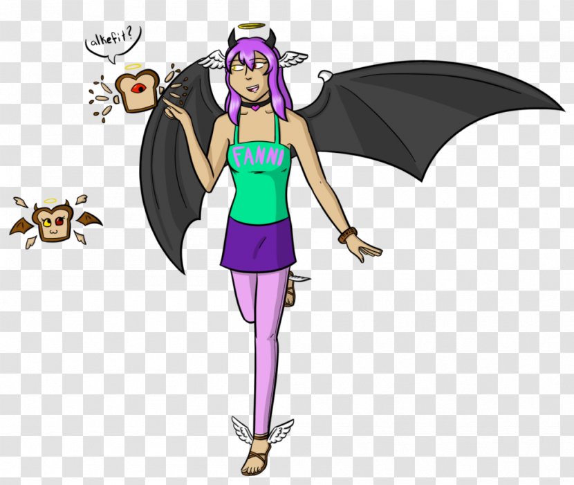 Fairy Costume Animated Cartoon - Mythical Creature Transparent PNG