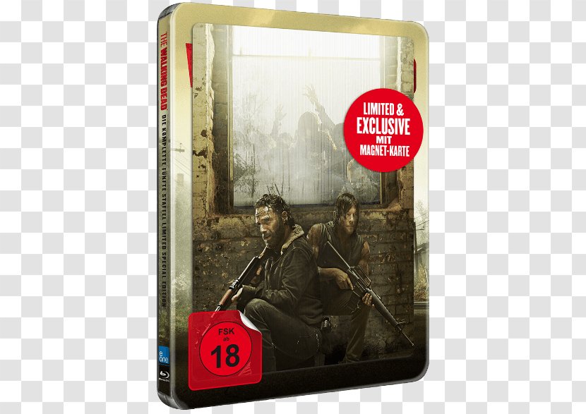 Electronics Fernsehserie Text Blu-ray Disc The Walking Dead - Season 5Book Of Transparent PNG
