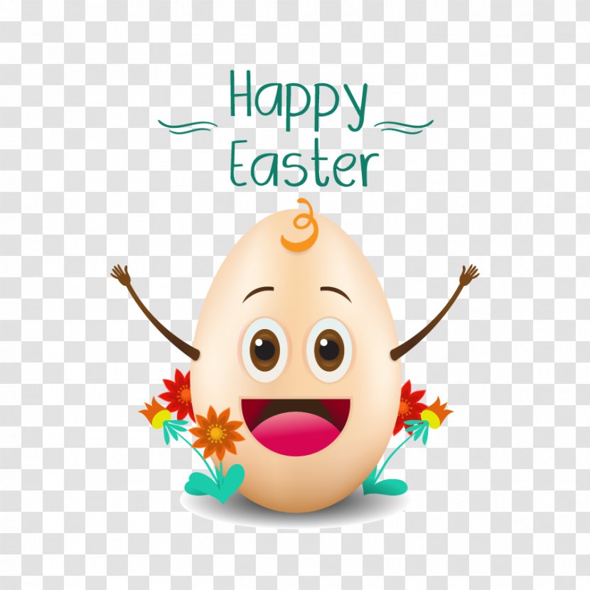 Euclidean Vector Easter - Egg - Anthropomorphic Transparent PNG