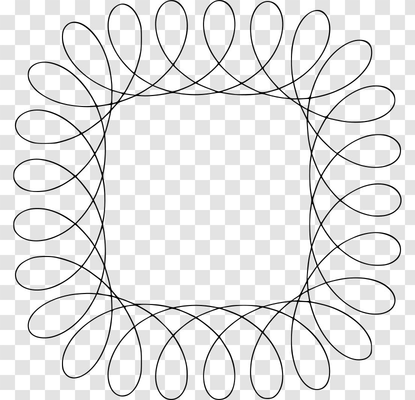 Roulette Line Geometry Curve Ellipse - Oval Transparent PNG