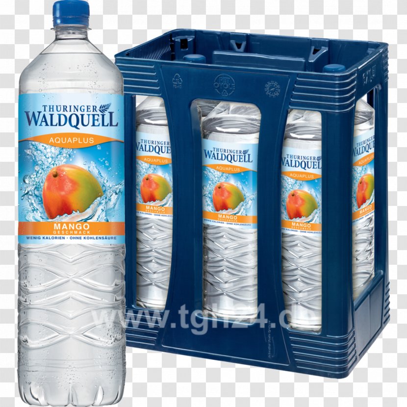 Bottled Water Mineral Brauerei Leikeim Thüringer Waldquell Mineralbrunnen - Pear Transparent PNG