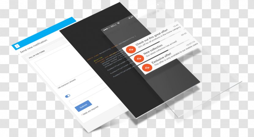 Brand Marketing Product Design Mobile Phones - Multimedia - Push Notification Transparent PNG