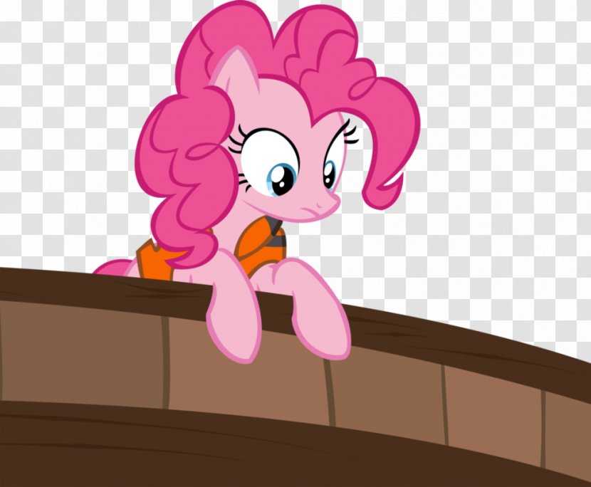 Pony Rarity Horse Pinkie Pie Illustration - Heart - Looking Vector Transparent PNG