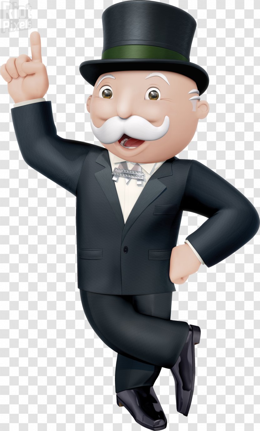 Monopoly Streets Rich Uncle Pennybags PlayStation 3 Wii - Professional - Fat Man Transparent PNG