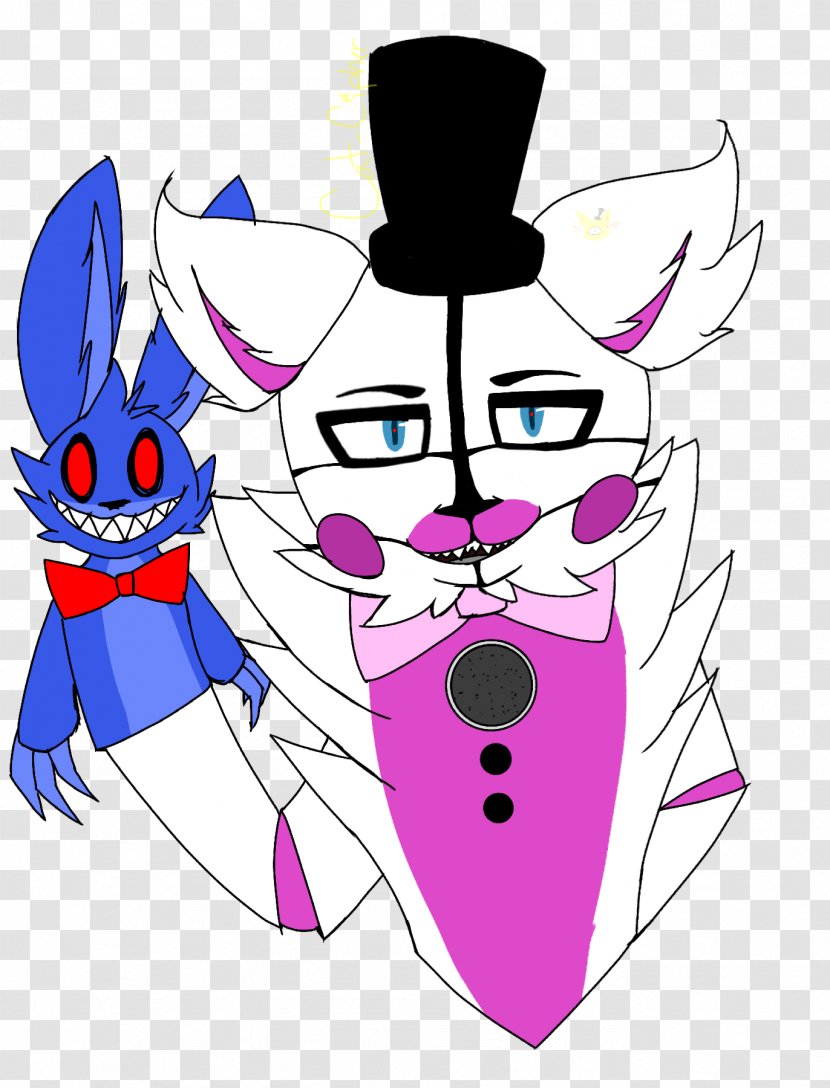Five Nights At Freddy's: Sister Location DeviantArt Sketch - Silhouette - Funtime Freddy Transparent PNG
