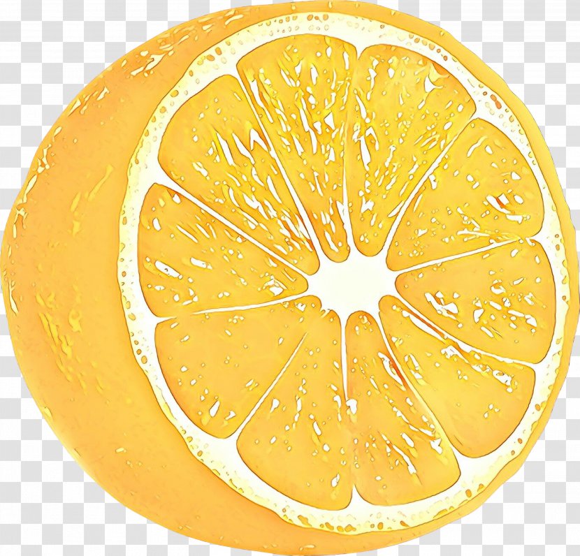 Cartoon Lemon - Orange - Pomelo Rangpur Transparent PNG