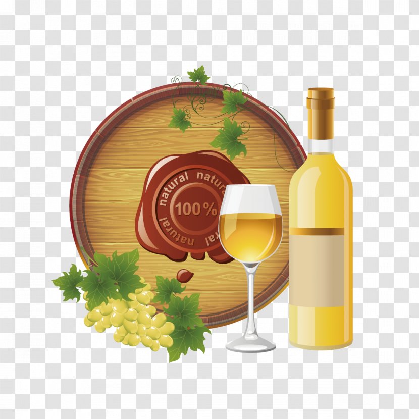 White Wine Red Beer Glass - Fruit - Grapes And Transparent PNG
