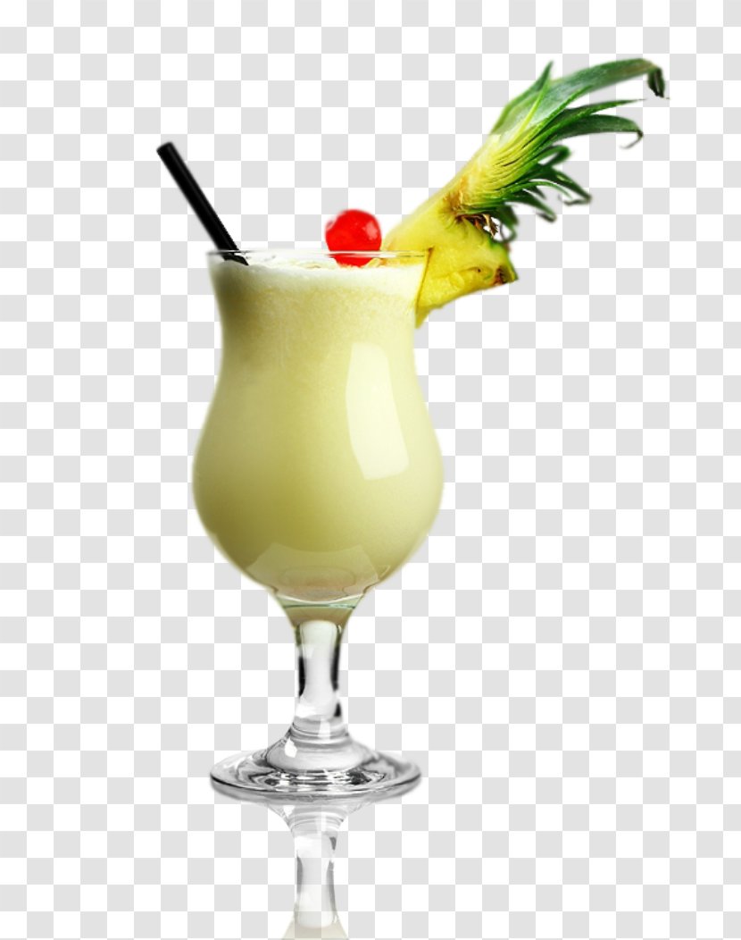 Piña Colada Cocktail Daiquiri Juice - Garnish Transparent PNG