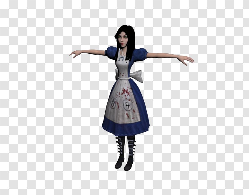 Alice: Madness Returns American McGee's Alice Video Game Personal Computer - Figurine - Clothing Transparent PNG