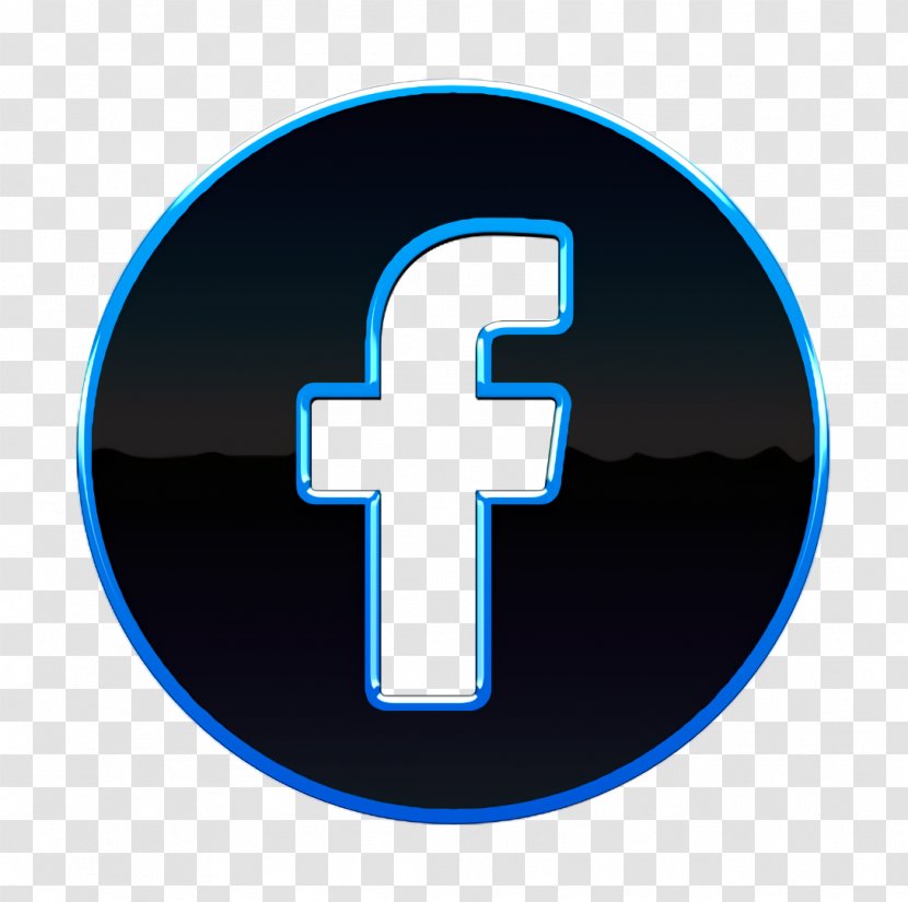 Facebook Icon Friends Like - Symbol Electric Blue Transparent PNG