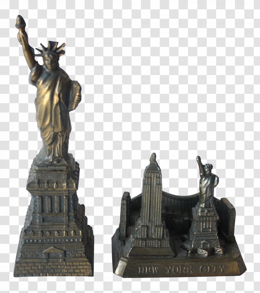 Bronze Sculpture Statue Classical - Metal Transparent PNG