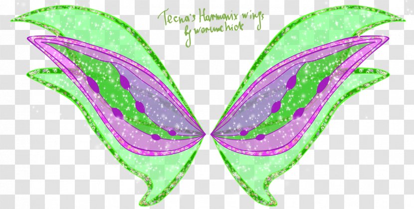 Bloom Tecna Stella Roxy Flora - Butterfly - Wings Transparent PNG