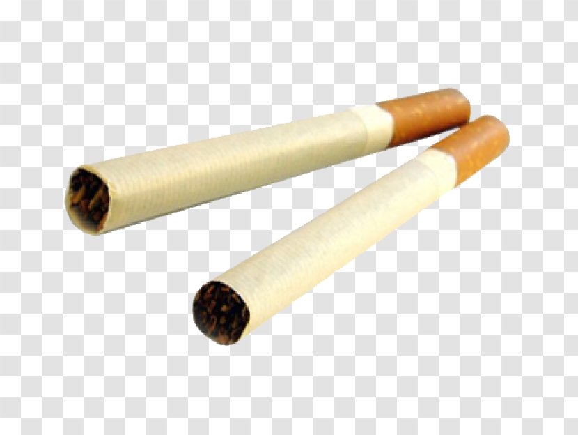 Cigarette Tobacco - Flower - Two Cigarettes Transparent PNG