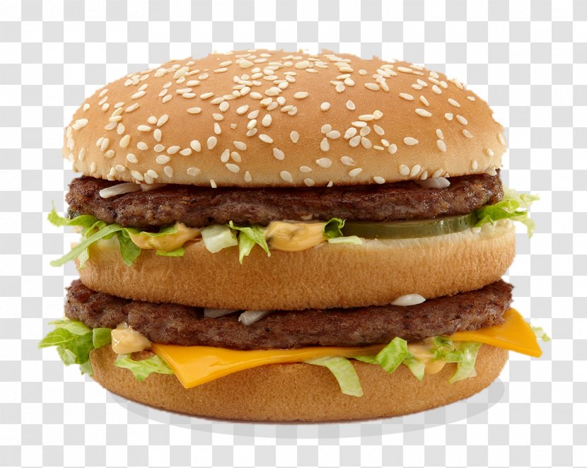 McDonald's Big Mac Hamburger King Fast Food Restaurant - Finger Transparent PNG