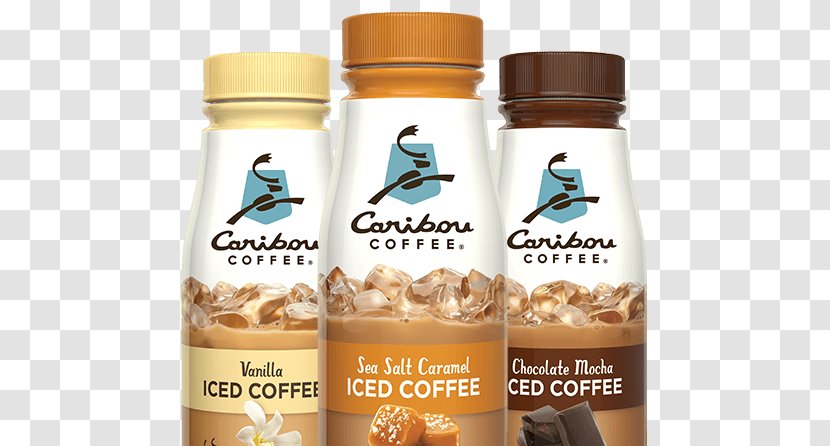 Iced Coffee Caffè Mocha Caribou Bottle Transparent PNG