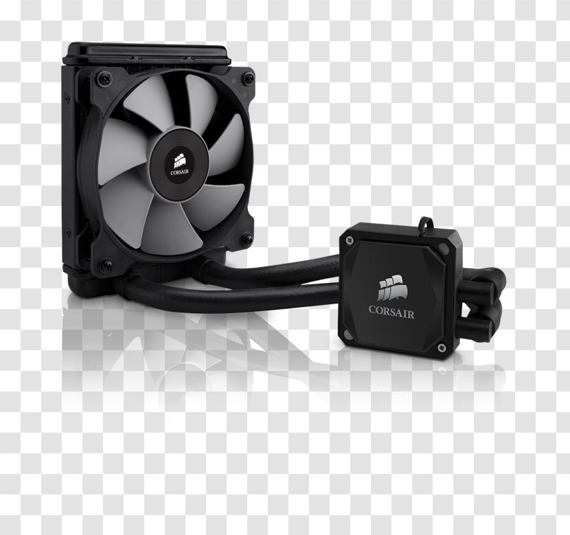Corsair Hydro Series CPU Cooler Computer System Cooling Parts Cases & Housings Central Processing Unit Water - Laptop Heat Sink Transparent PNG