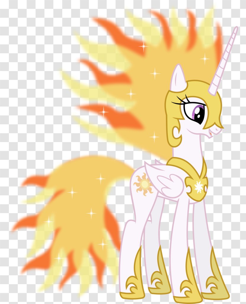 Princess Luna Celestia Pinkie Pie Rarity Pony - Cartoon - Flame Wings Transparent PNG