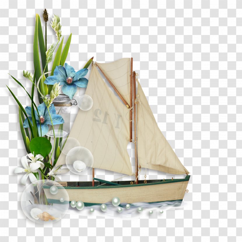 Sailing Ship Boat - Transport - Paper Creative Transparent PNG