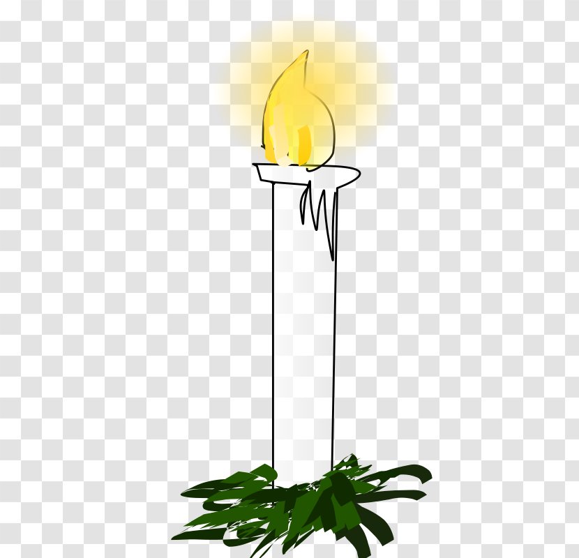 Christmas Candle Clip Art - Tag Clipart Transparent PNG