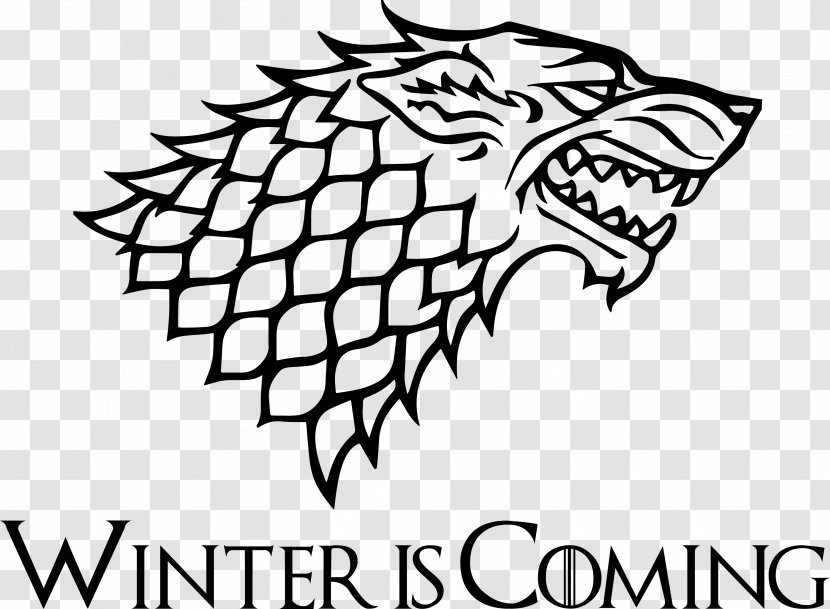 A Game Of Thrones Bran Stark House Decal - Monochrome Photography - Winter Is Coming Transparent PNG