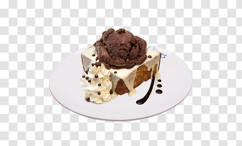 Chocolate Ice Cream Sundae Cake Brownie - Dame Blanche - La Dolce Vita Transparent PNG
