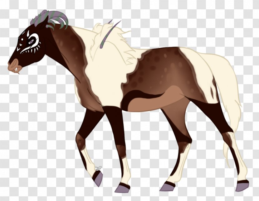 Mustang Foal Stallion Mare Colt - Mammal - Ox Horn Transparent PNG