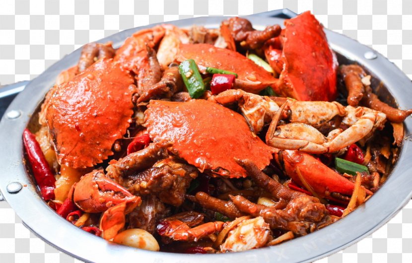 Crab Meat Fast Food - Decapoda - Delicious Pot Transparent PNG
