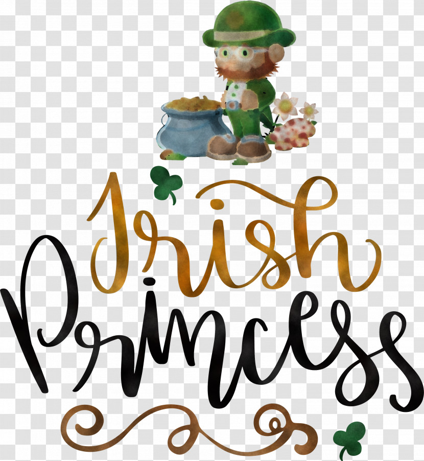Irish Princess Saint Patrick Patricks Day Transparent PNG